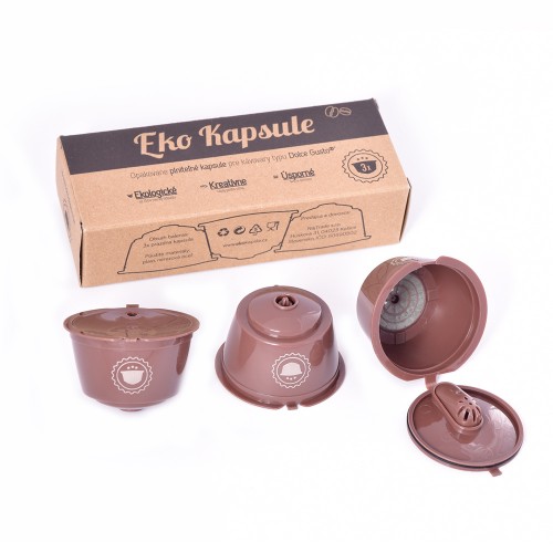 Reusable ECO capsules for Dolce Gusto® - 3 pcs