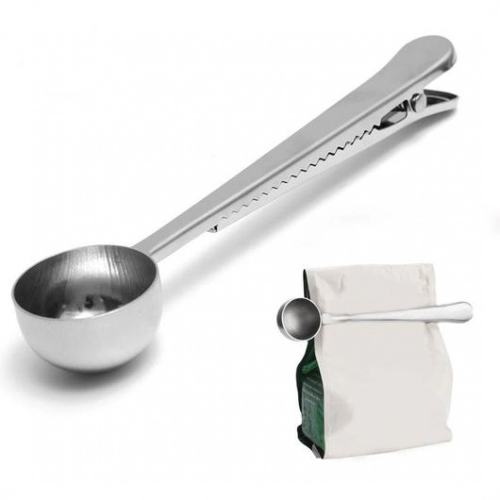 Stainless measuring cup with clip Premiumline