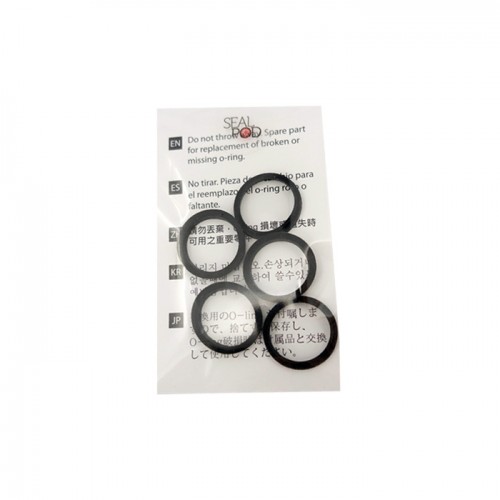 Reviews Sealpod rubber seals for Nespresso and Cafissimo - 5 pcs
