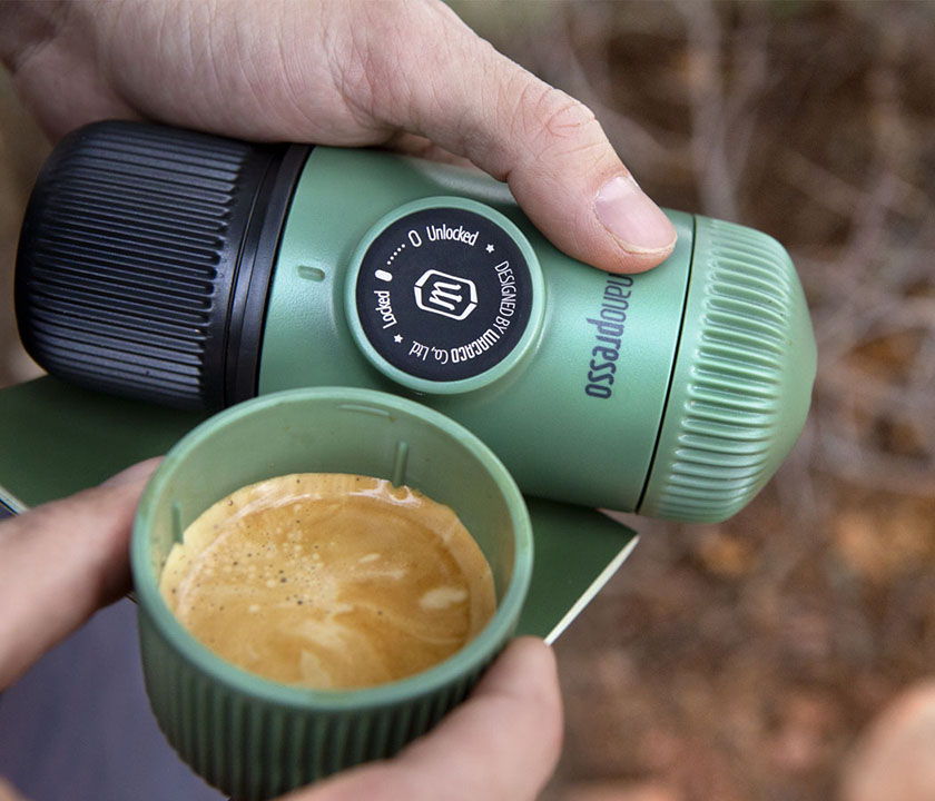 Portable coffee makers